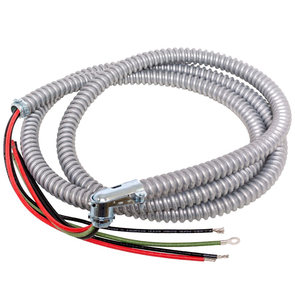 Eurofase Heating Co. EFHTW10 4-Wire Hi-Temp Whip - Multiple Lengths